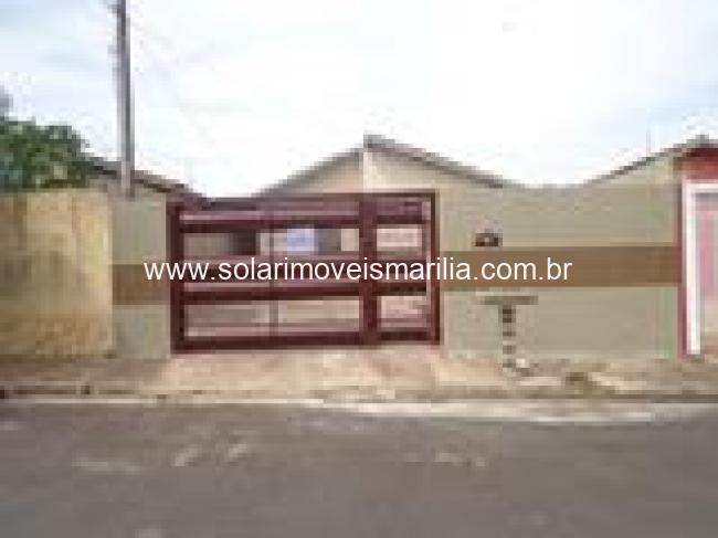 CASA EM ALVENARIA COM 2 DORMITÓRIOS NO BAIRRO JARDIM NATAL, MARÍLIA.